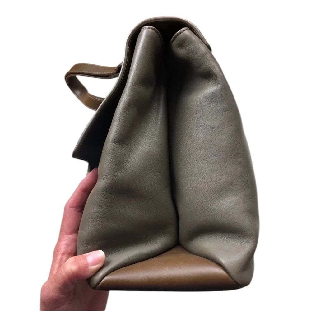 Lanvin | NWT Vintage Deadstock Miss Sartorial Calfskin Bag Taupe/Brown